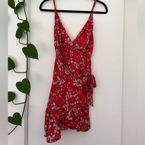 Hello Molly red mini dress